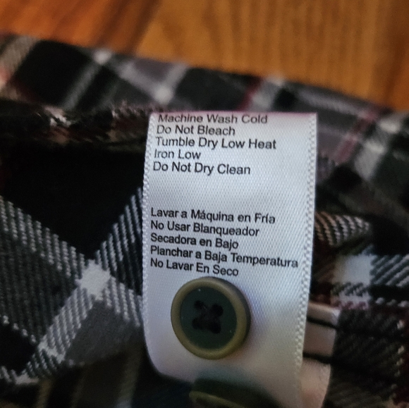 Jachs Heavy Button Up Flannel Shirt, Large - Picture 6 of 7